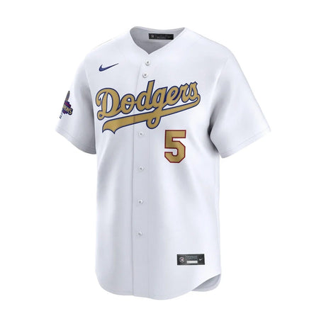 Youth Los Angeles Dodgers Freddie Freeman 2024 World Series Champs Limited Jersey