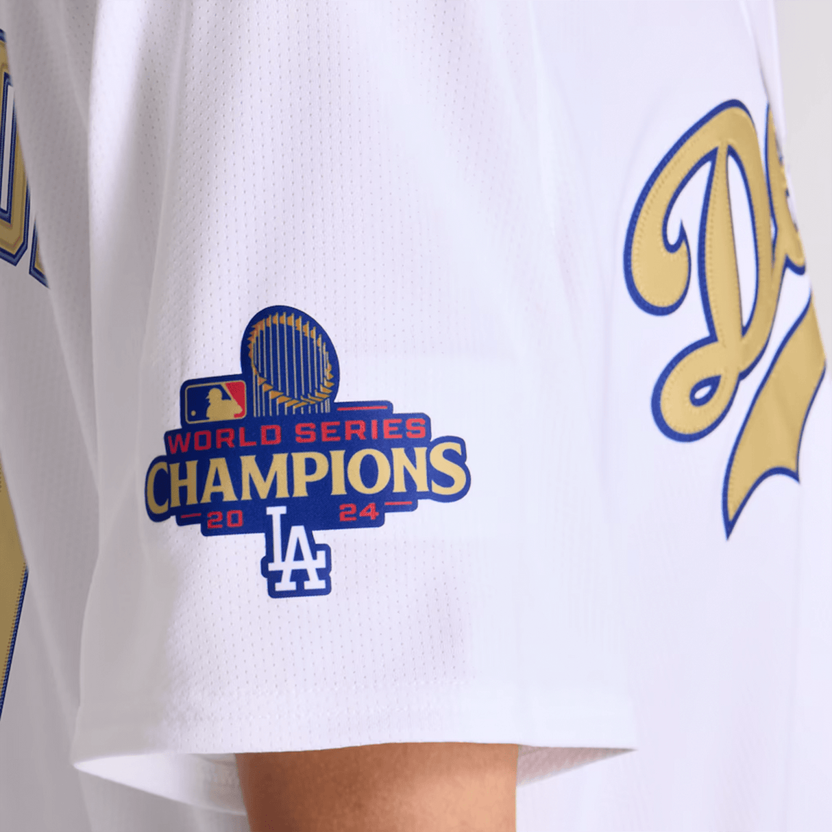 Los Angeles Dodgers YOUTH Mookie Betts White 2025 Gold Collection Limited Jersey - Nike - 