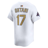 Los Angeles Dodgers YOUTH Shohei Ohtani White 2025 Gold Collection Limited Jersey - Nike - 