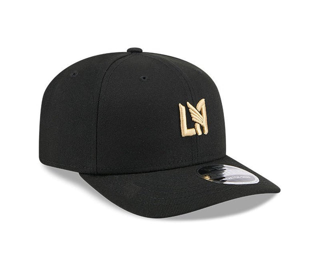 Los Angeles FC Black 9SEVENTY Stretch - Snap Hat - New Era - 23520281201