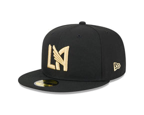 Los Angeles FC Black & Gold 59FIFTY Fitted Hat - New Era - 