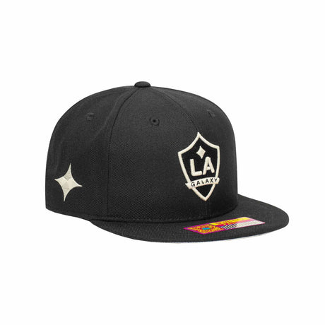 Los Angeles Galaxy Black Glow - in - the - Dark Logo Snap Back - Fan Ink - 