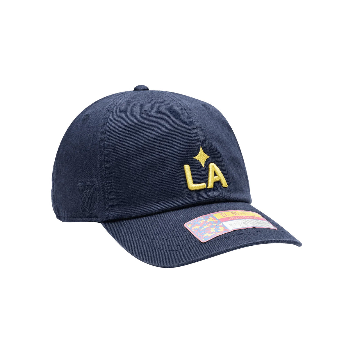 Los Angeles Galaxy Logo Navy Blue Adjustable Hat - Fan Ink - 158403508