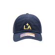 Los Angeles Galaxy Logo Navy Blue Adjustable Hat - Fan Ink - 158403508