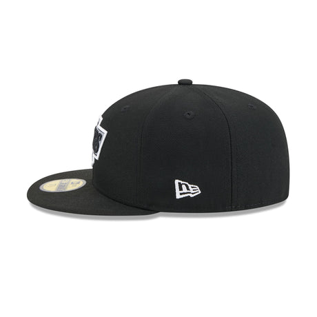 Los Angeles Kings Black 59FIFTY Fitted Hat - New Era - 