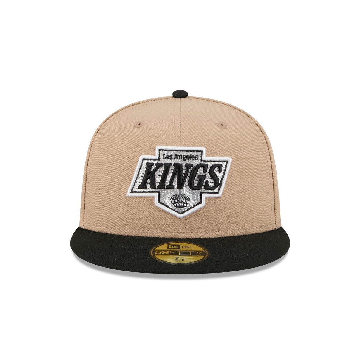 Los Angeles Kings Tan & Black 59FIFTY Fitted Hat - New Era - 