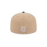 Los Angeles Kings Tan & Black 59FIFTY Fitted Hat - New Era - 