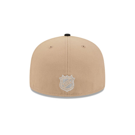 Los Angeles Kings Tan & Black 59FIFTY Fitted Hat - New Era - 