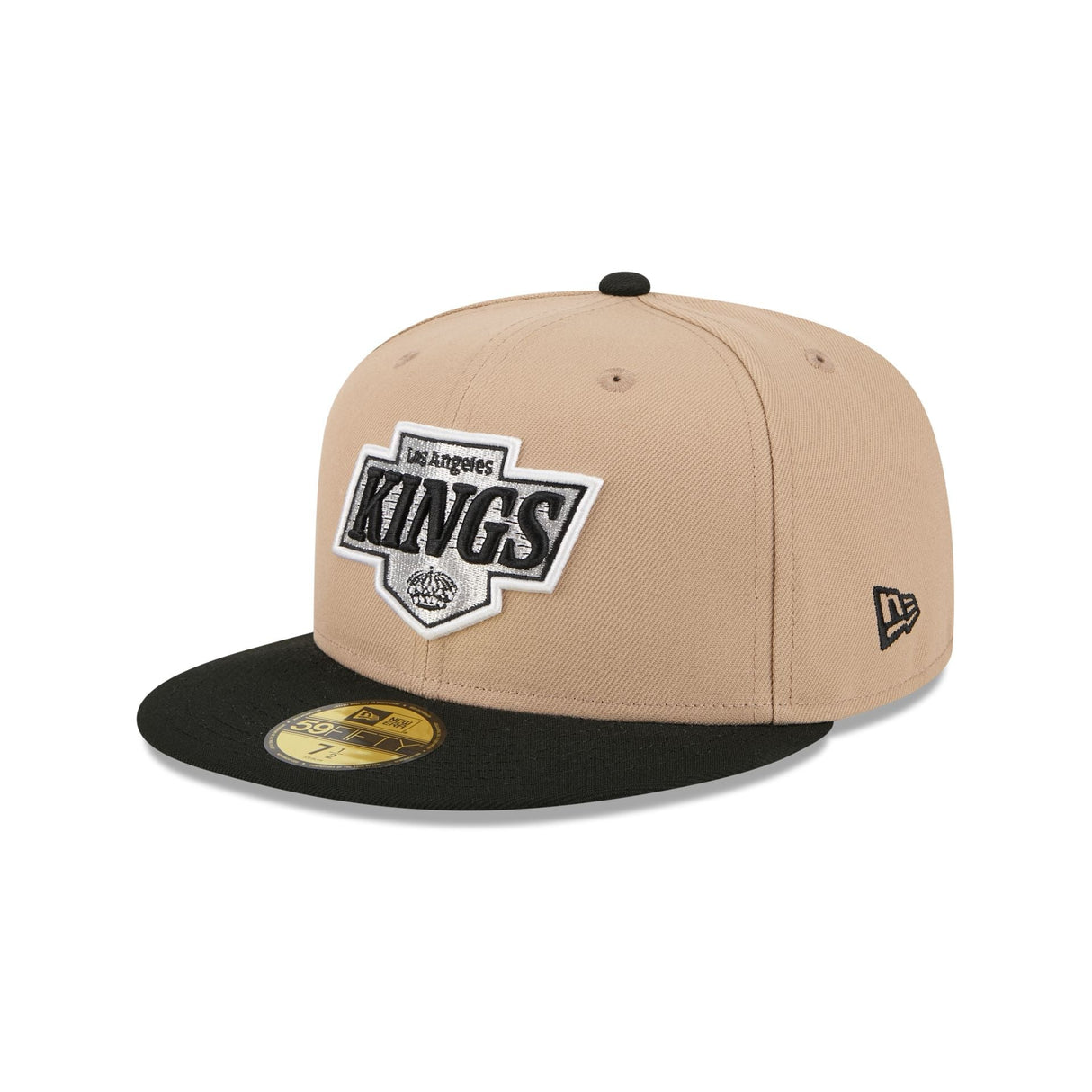 Los Angeles Kings Tan & Black 59FIFTY Fitted Hat - New Era - 