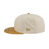 Los Angeles Kings Two - Tone Cream Gold 59FIFTY Fitted Hat - New Era - 230510231601