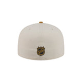Los Angeles Kings Two - Tone Cream Gold 59FIFTY Fitted Hat - New Era - 230510231601