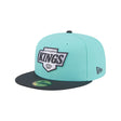 Los Angeles Kings Two - Tone Turquoise Charcoal 59FIFTY Fitted Hat - New Era - 230510331601