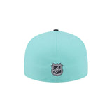 Los Angeles Kings Two - Tone Turquoise Charcoal 59FIFTY Fitted Hat - New Era - 230510331601