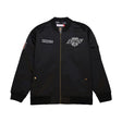 Los Angeles Kings Vintage Hockey Satin Black Full - Zip Bomber Jacket - Mitchell & Ness - 22490231601