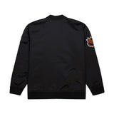 Los Angeles Kings Vintage Hockey Satin Black Full - Zip Bomber Jacket - Mitchell & Ness - 22490231601