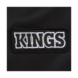 Los Angeles Kings Vintage Hockey Satin Black Full - Zip Bomber Jacket - Mitchell & Ness - 22490231601