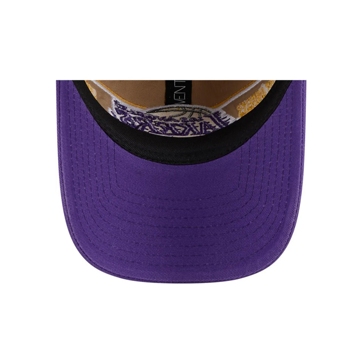 Los Angeles Lakers 2024 NBA Draft Tan & Purple 9TWENTY Adjustable Hat - New Era - 2302302216