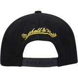 Los Angeles Lakers Black Core Basic Snapback Hat - Mitchell & Ness - 