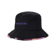 Los Angeles Lakers Black Hardwood Classics Hyper Hoops Bucket Hat - Mitchell & Ness - 