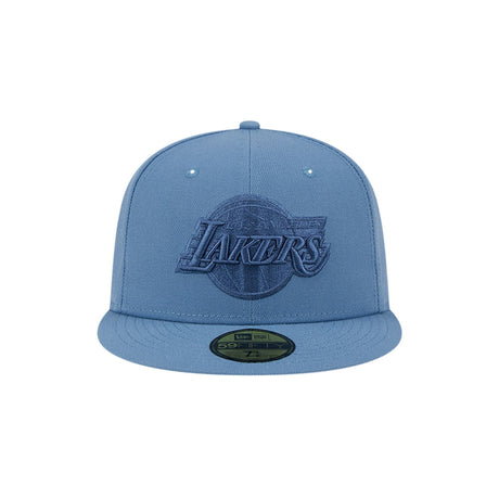 Los Angeles Lakers Color Pack Faded Tonal Blue 59FIFTY Fitted Hat - New Era - 23150721601