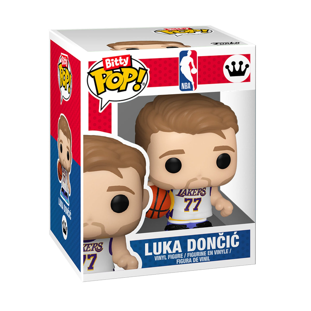 Los Angeles Lakers Luka Doncic Bitty Pop! Towns Basketball Arena - Funko - 15080321601