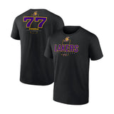Los Angeles Lakers Luka Doncic Black Behind the Back Name & Number T-Shirt