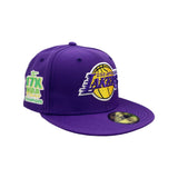 Los Angeles Lakers Purple 17X NBA Champions 59FIFTY Fitted Hat - New Era - 