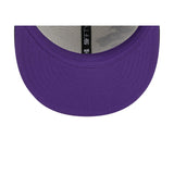 Los Angeles Lakers Purple Split 59FIFTY Fitted Hat - New Era - 23180221602