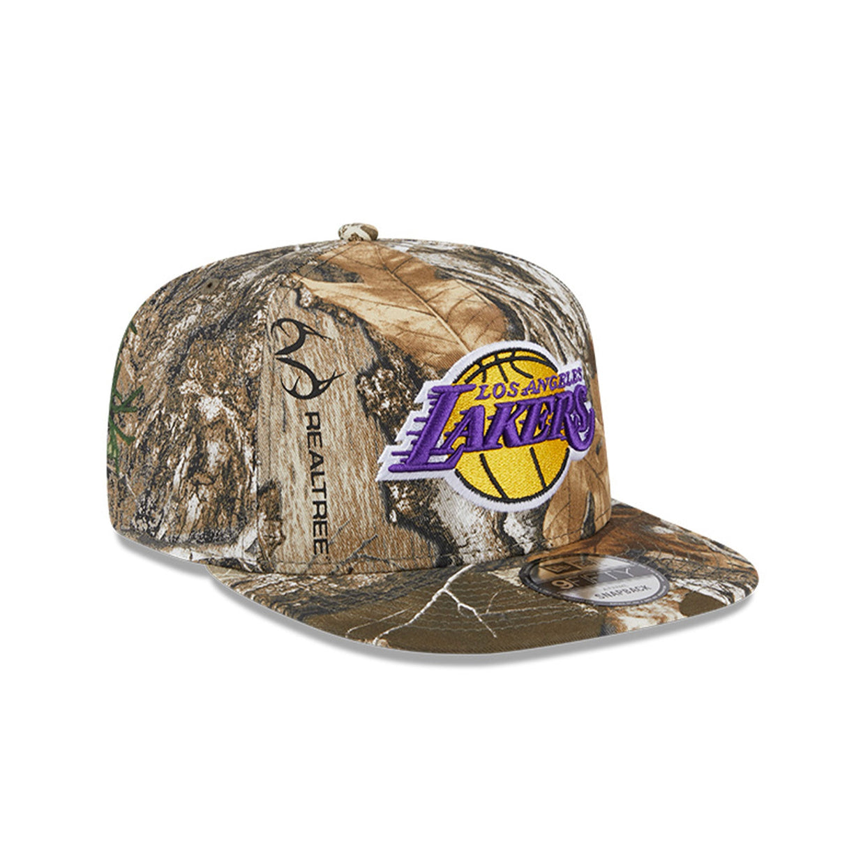 Los Angeles Lakers REALTREE® 9FIFTY Snapback Hat - New Era - 23510121604