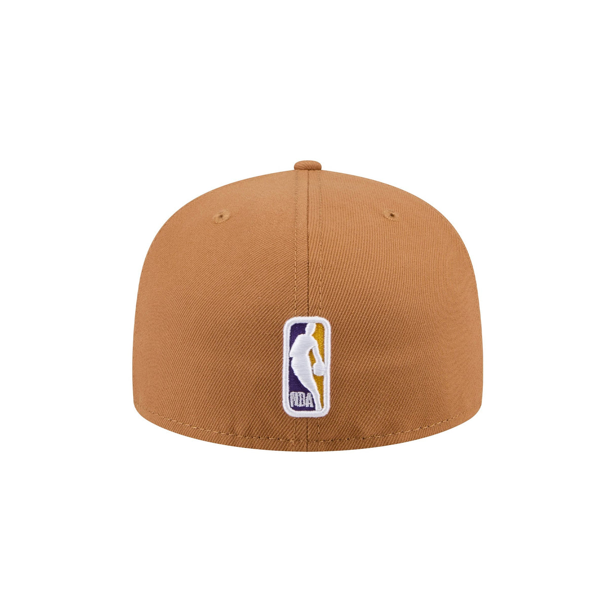 Los Angeles Lakers Side Patch Brown 9FIFTY Fitted Hat - New Era - 23220410101