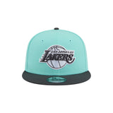 Los Angeles Lakers Two - Tone Turquoise Charcoal 59FIFTY Fitted Hat - New Era - 23440521601