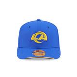 Los Angeles Rams 2026 NFL Sideline Collection Royal Blue 9SEVENTY Stretch-Snap Hat - New Era - 23850512401