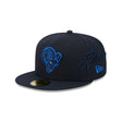 Los Angeles Rams 2026 Rivalries Fan Pack Navy 59FIFTY Fitted Hat - New Era - 23740612401