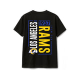 Los Angeles Rams Black New Era 2 - Hit Boxy T-Shirt - New Era - 