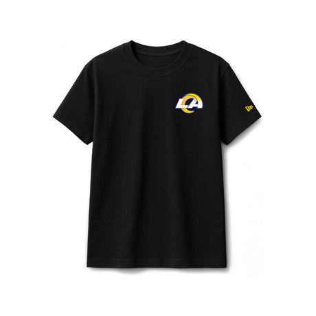 Los Angeles Rams Black New Era 2 - Hit Boxy T-Shirt - New Era - 