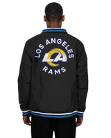 Los Angeles Rams Black Throwback Jacket - New Era - 