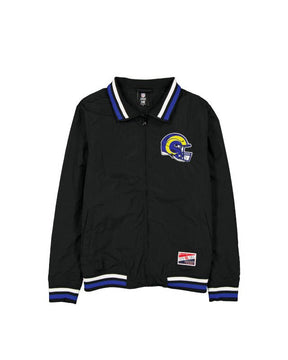 Los Angeles Rams Black Throwback Jacket - New Era - 