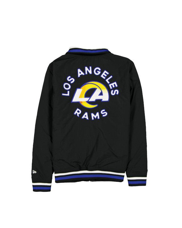 Los Angeles Rams Black Throwback Jacket - New Era - 