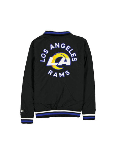 Los Angeles Rams Black Throwback Jacket - New Era - 