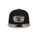 Los Angeles Rams Black/Camo 2021 Salute to Service 59FIFTY Fitted Hat - New Era - 