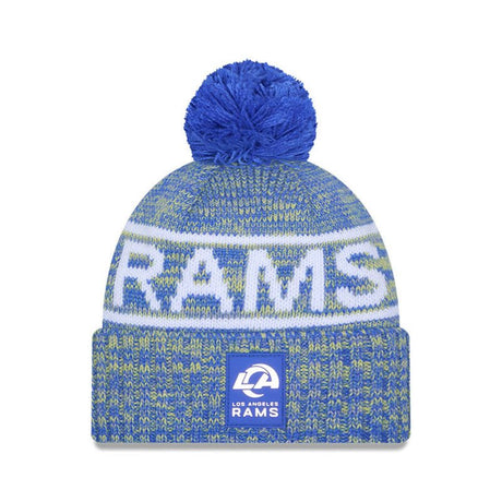 Los Angeles Rams Knit Pom Beanie - New Era - 