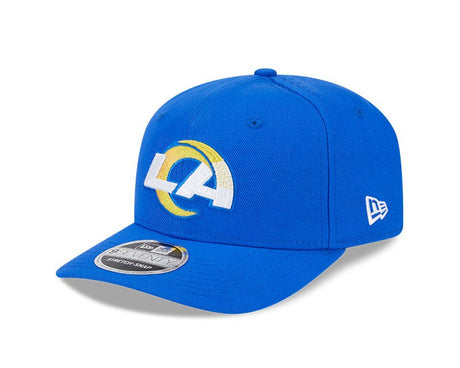 Los Angeles Rams Logo Blue 9SEVENTY Stretch - Snap Hat - New Era - 239519124