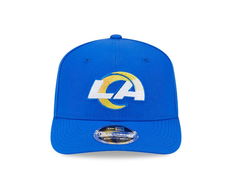 Los Angeles Rams Logo Blue 9SEVENTY Stretch - Snap Hat - New Era - 239519124