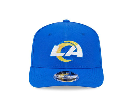 Los Angeles Rams Logo Blue 9SEVENTY Stretch - Snap Hat - New Era - 239519124