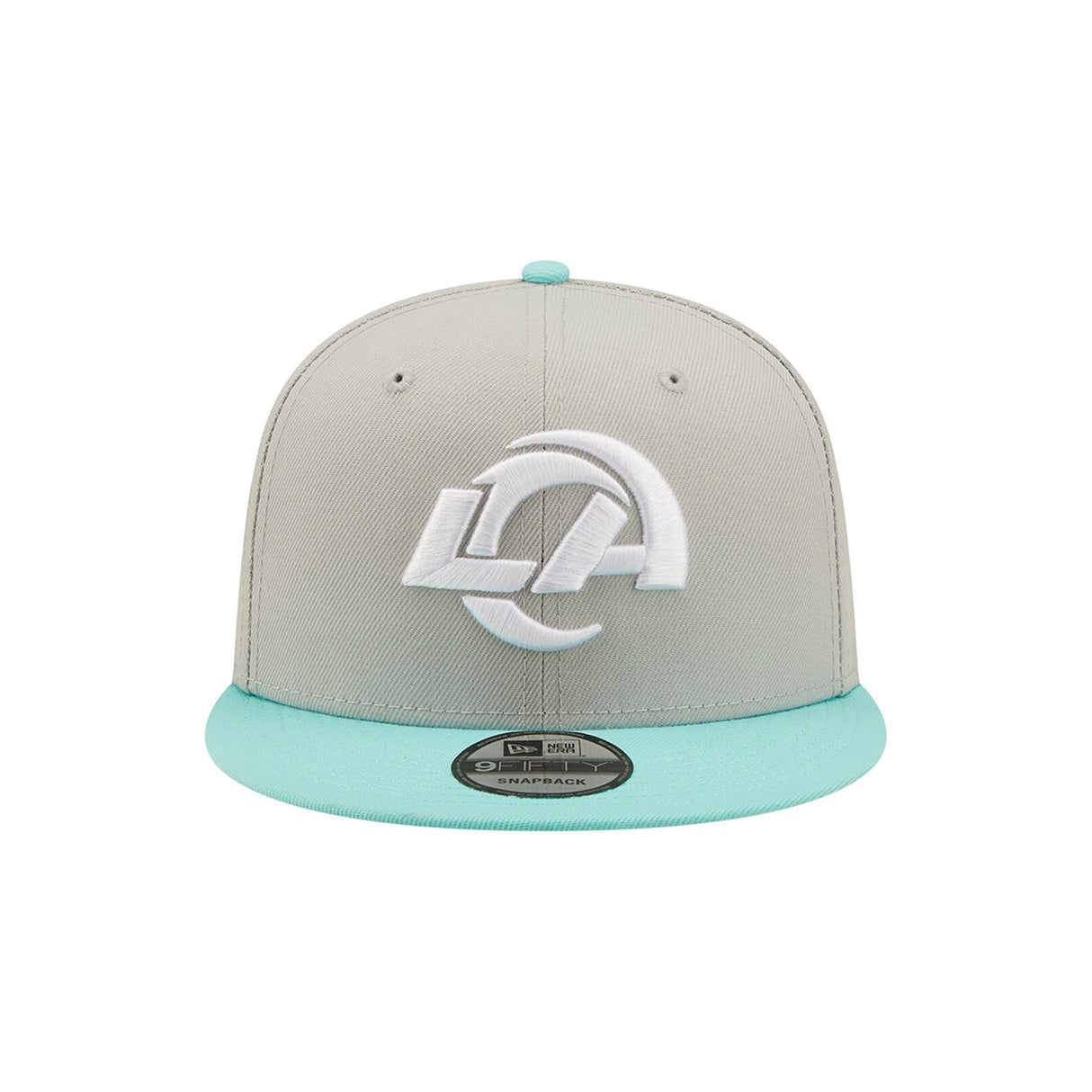 Los Angeles Rams Mint/Gray Two - Tone Color Pack 9FIFTY Snapback Hat - New Era - 