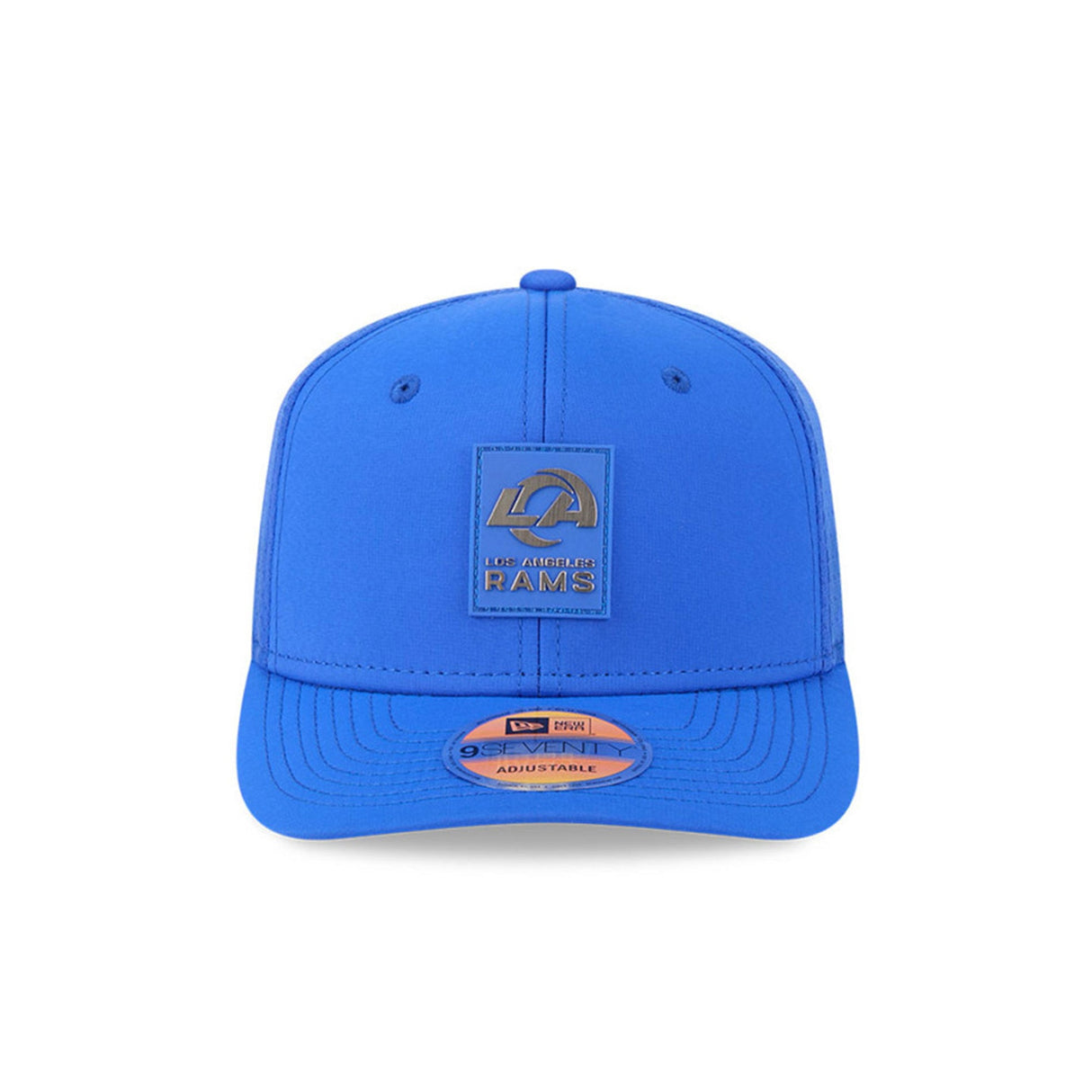 Los Angeles Rams Performance 2025 NFL Sideline Collection Blue 9SEVENTY Snapback Hat - New Era - 23850112401