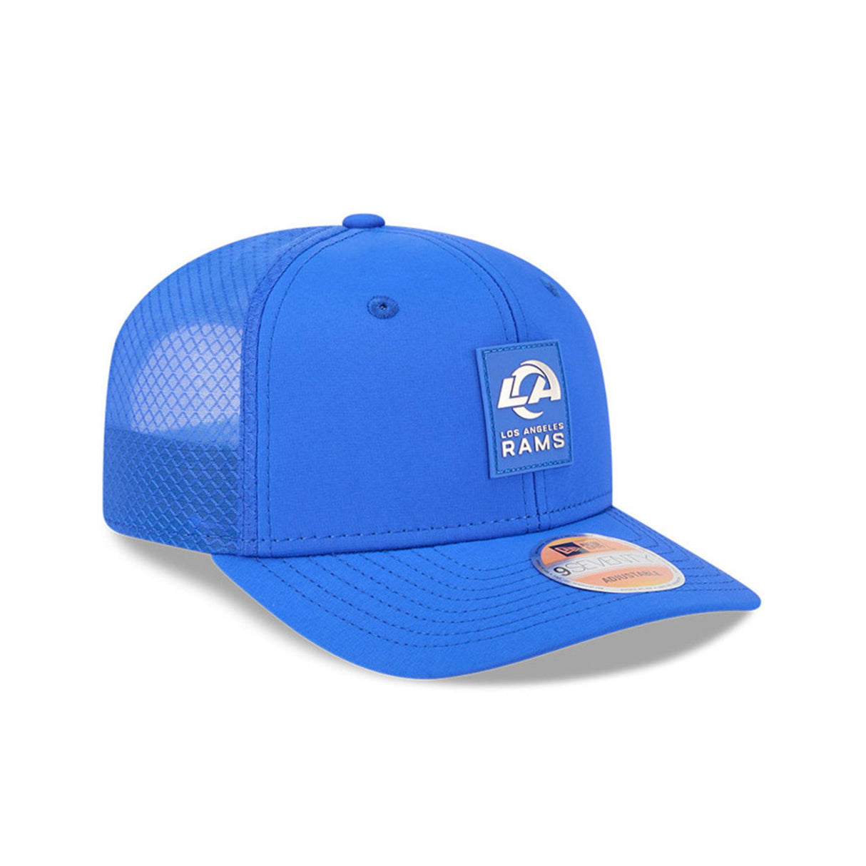 Los Angeles Rams Performance 2025 NFL Sideline Collection Blue 9SEVENTY Snapback Hat - New Era - 23850112401