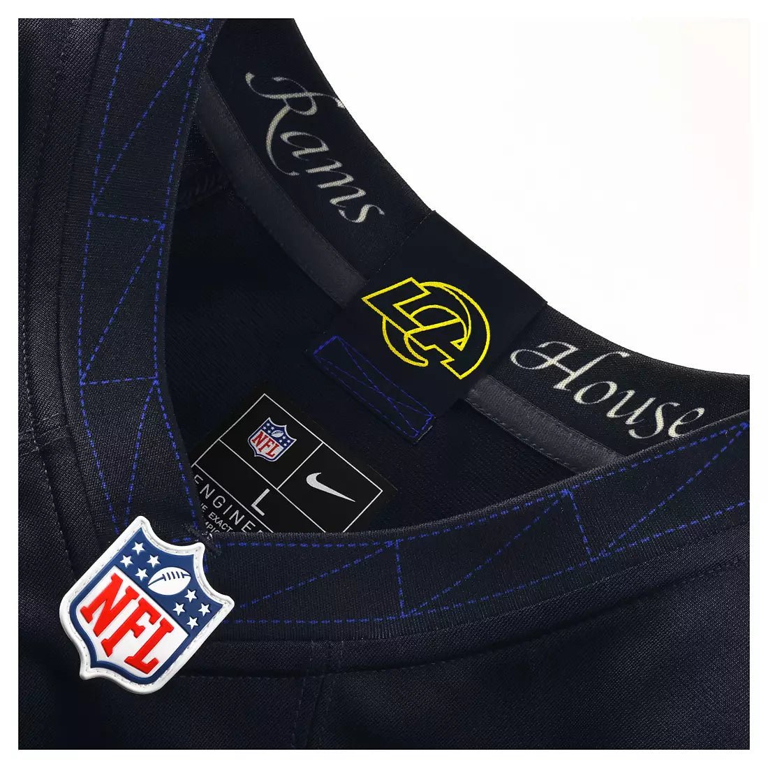 Los Angeles Rams Puka Nacua 2026 Rivalries Collection Dark Blue Game Jersey - Nike - 2304401124233
