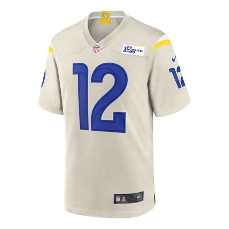 Los Angeles Rams Puka Nacua Bone Nike Game Jersey - Nike - 2304401124225
