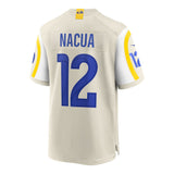 Los Angeles Rams Puka Nacua Bone Nike Game Jersey - Nike - 2304401124225